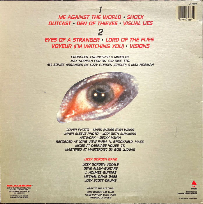 Lizzy Borden - Visual Lies (Vinyl LP)