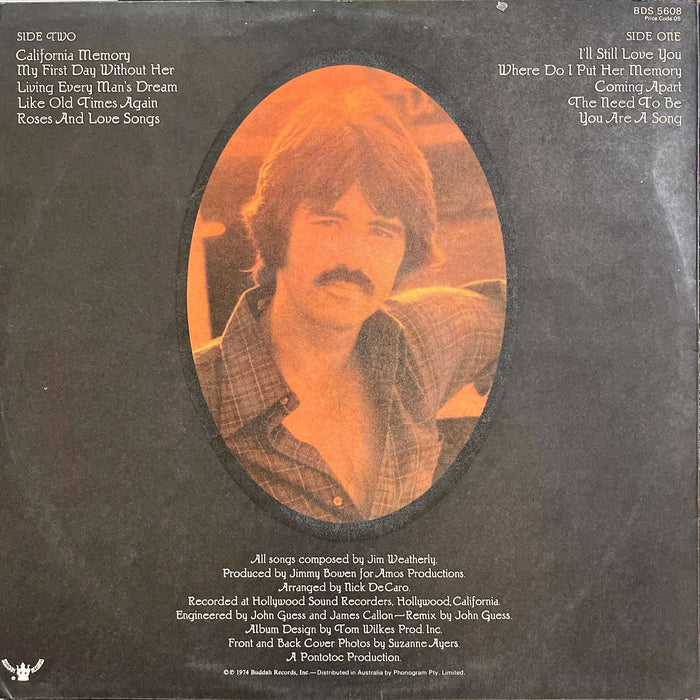 Jim Weatherly - The Songs Of Jim Weatherly (Vinyl LP)