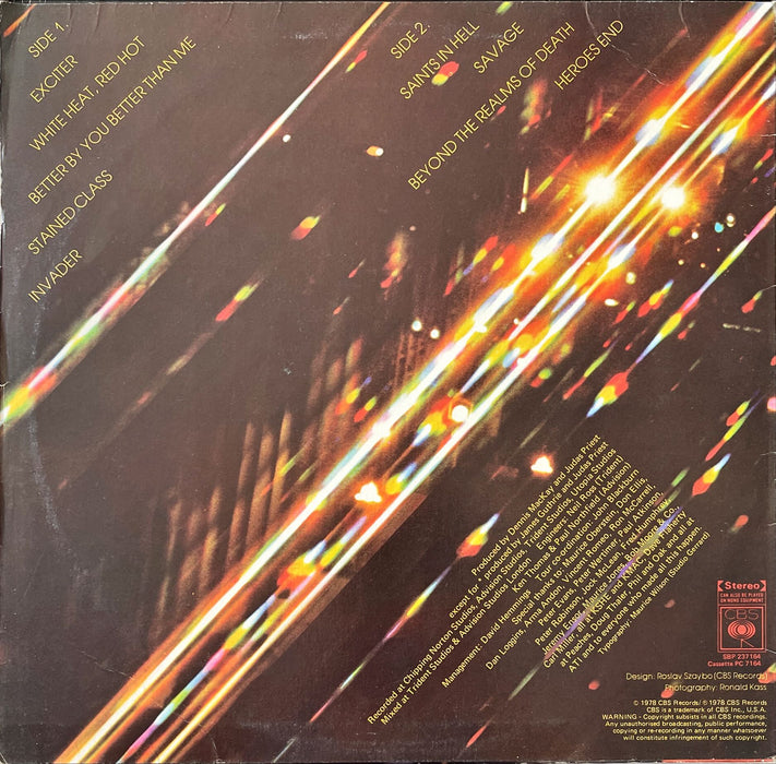 Judas Priest ‎- Stained Class (Vinyl LP)