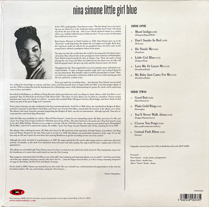 Nina Simone - Little Girl Blue (Vinyl LP)