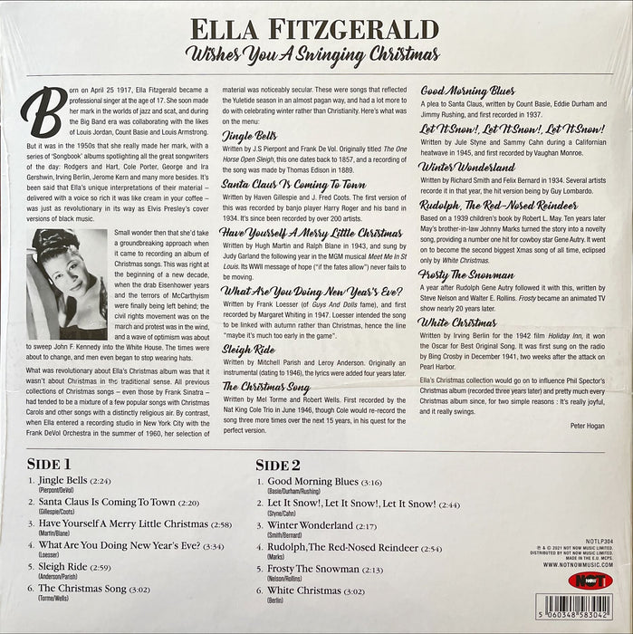 Ella Fitzgerald - Wishes You A Swinging Christmas (Vinyl LP)