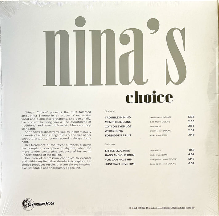 Nina Simone - Nina's Choice (Vinyl LP)