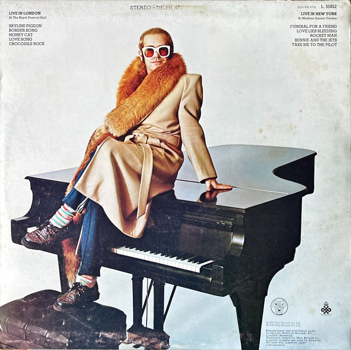 Elton John - Here And There (Vinyl LP)