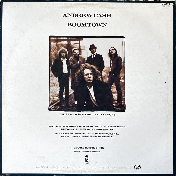 Andrew Cash - Boomtown (Vinyl LP)