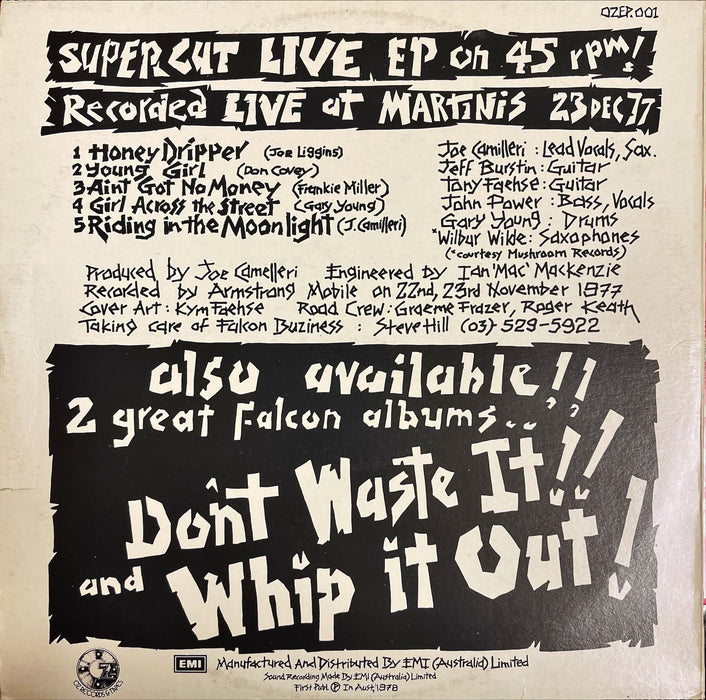 Jo Jo Zep and the Falcons - Live!! Loud And Clear (12" Single)