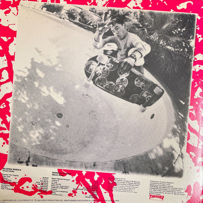 Various - Blazing Wheels And Barking Trucks - Skate Rock Vol. 2 (Vinyl LP)