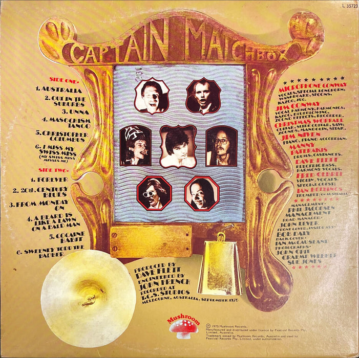 Captain Matchbox Whoopee Band - Australia (Vinyl LP) [Gatefold]