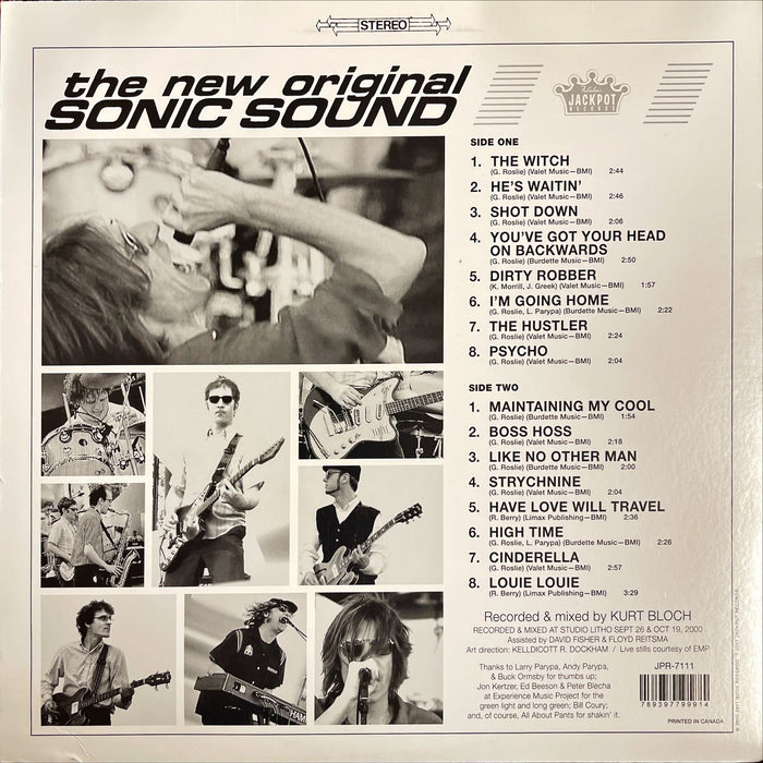The New Original Sonic Sound - The New Original Sonic Sound (Vinyl LP)