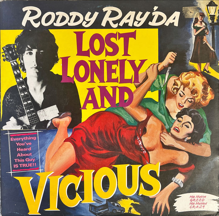 Roddy Ray'da - Lost Lonely And Vicious (Vinyl LP)