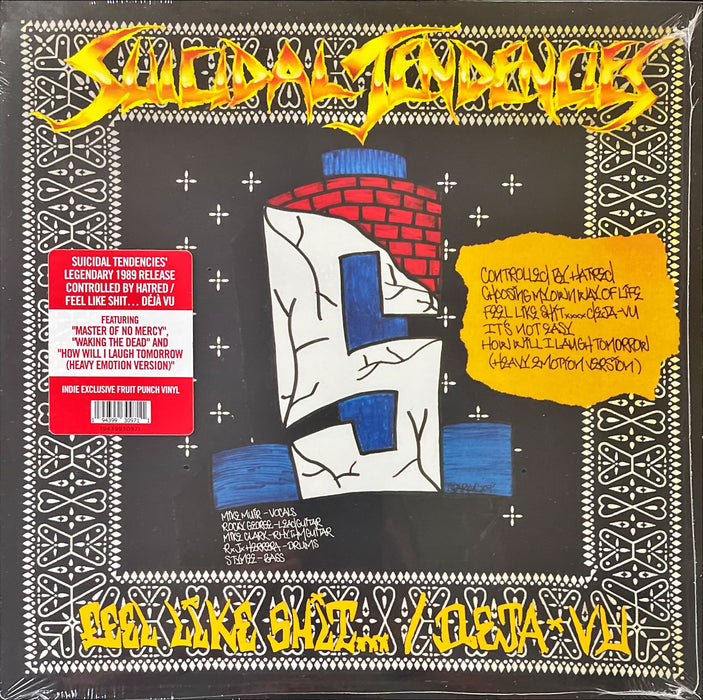 Suicidal Tendencies - Controlled By Hatred / Feel Like Shit... Deja-Vu (Vinyl LP)