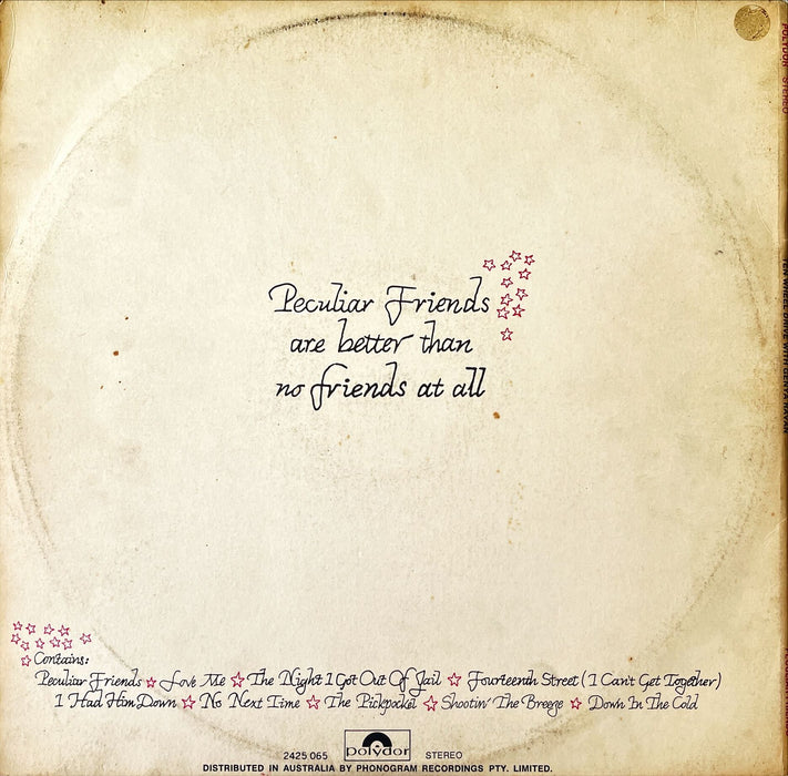 Ten Wheel Drive with Genya Ravan - Peculiar Friends (Vinyl LP)[Gatefold]