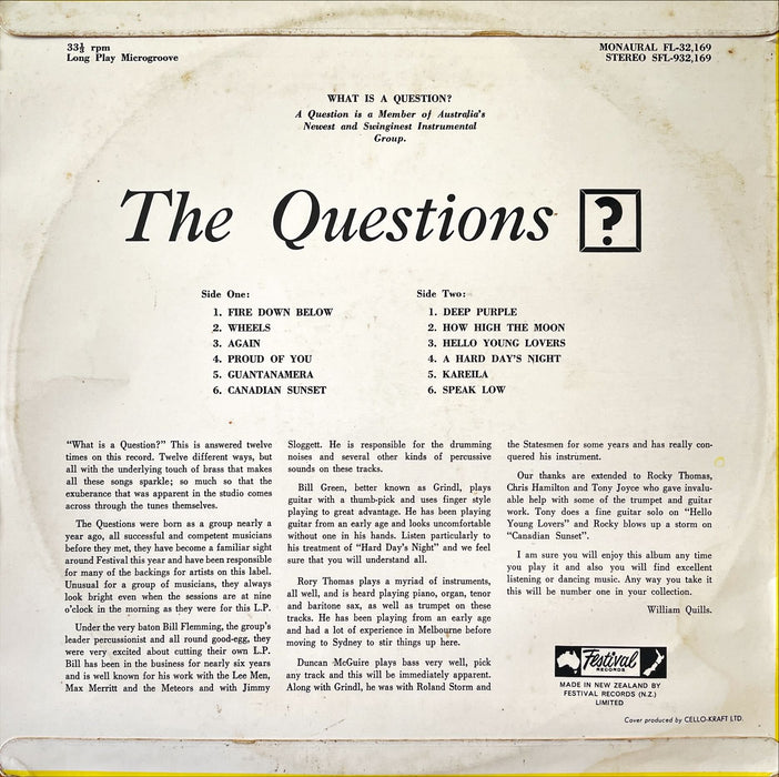 The Questions - What Is A Question? (Vinyl LP)