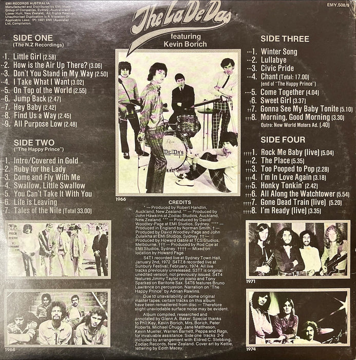 The La De Das ‎- Rock 'n' Roll Decade 1964-'74 (vinl 2LP)[Gatefold]