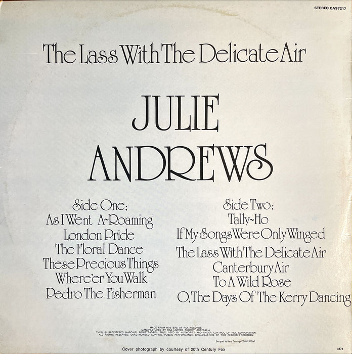 Julie Andrews - The Lass With The Delicate Air (Vinyl LP)