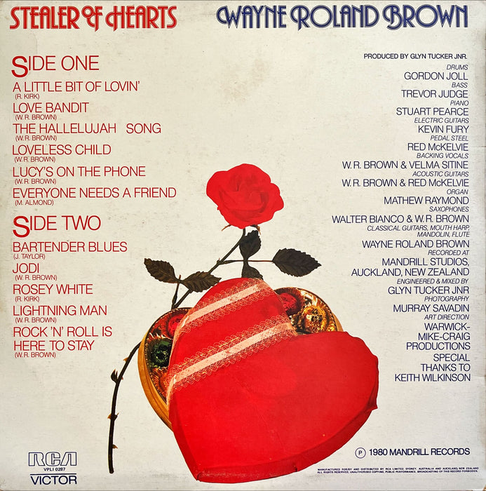 Wayne Roland Brown - Stealer Of Hearts (Vinyl LP)
