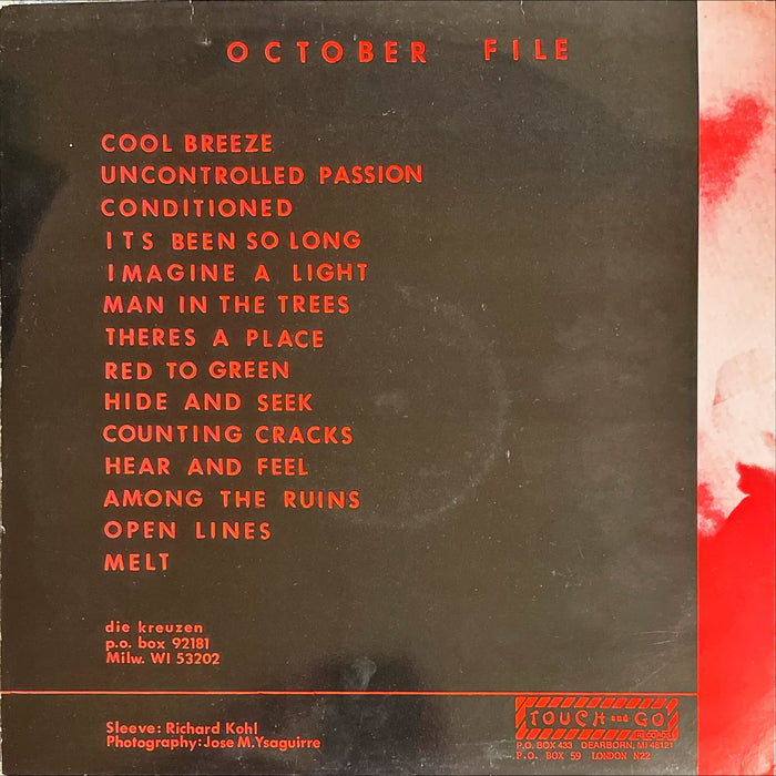 Die Kreuzen - October File (Vinyl LP)