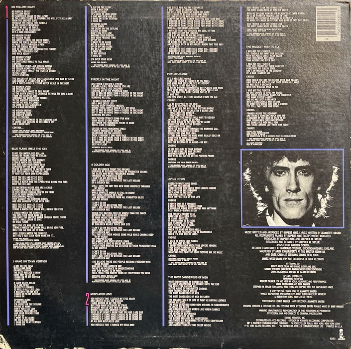 Rupert Hine ‎- The Wildest Wish To Fly (Vinyl LP)