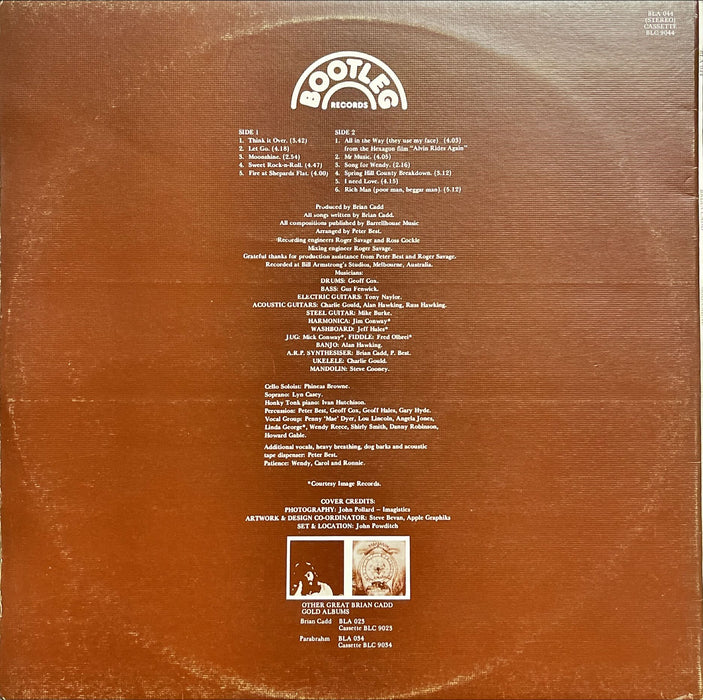 Brian Cadd - Moonshine (Vinyl LP)[Gatefold]