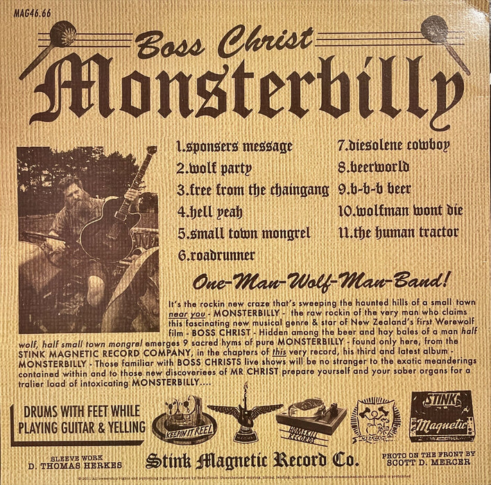 Boss Christ - Monsterbilly (Vinyl LP)