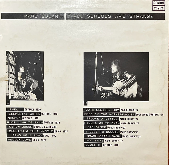 Marc Bolan - All Schools Are Strange (Vinyl LP)
