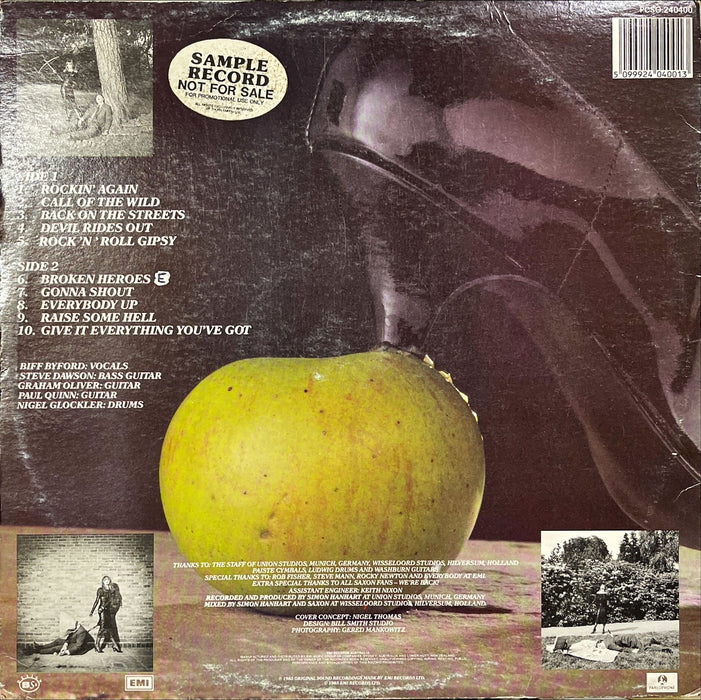 Saxon - Innocence Is No Excuse (Vinyl LP)