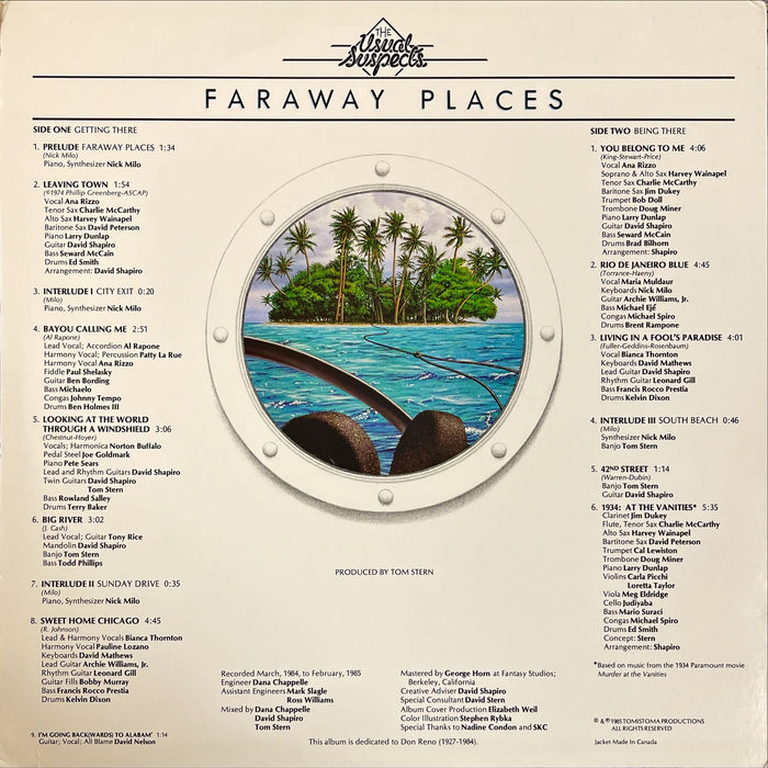 The Usual Suspects - Faraway Places (Vinyl LP)
