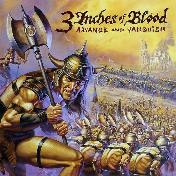 3 Inches Of Blood - Advance And Vanquish (CD)