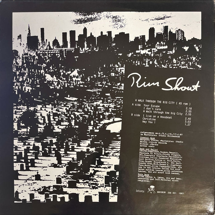 Rim Shout - A Walk Through The Big City (12" Single)
