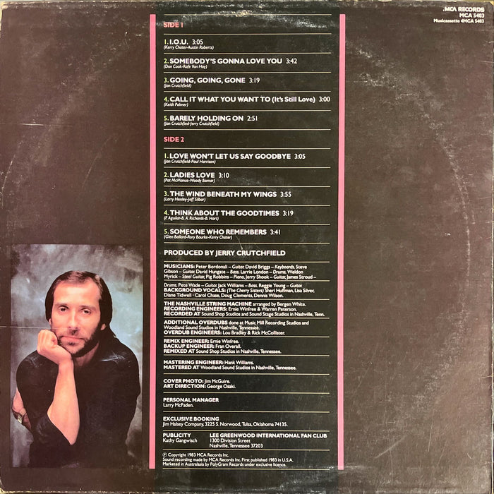 Lee Greenwood - Somebody's Gonna Love You (Vinyl LP)