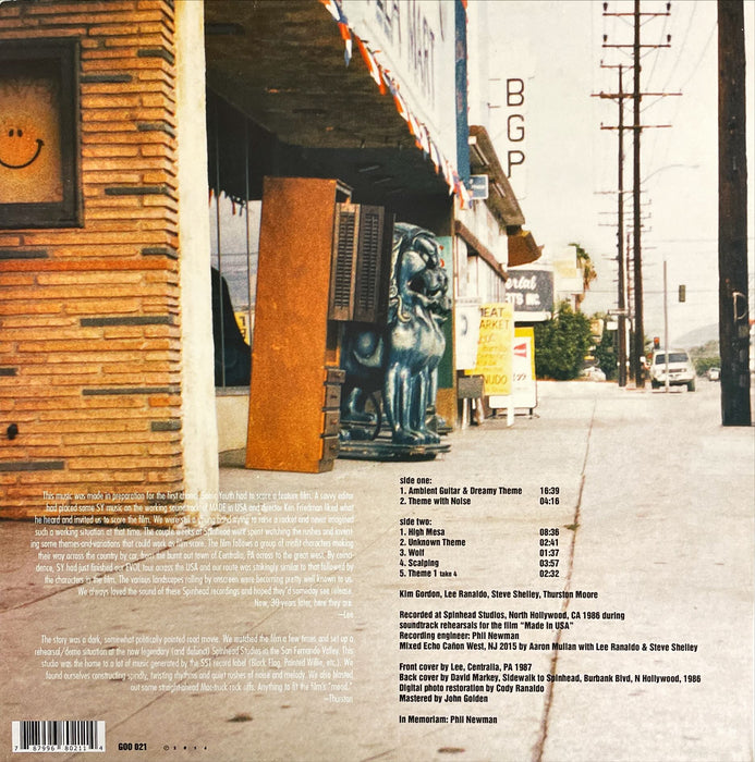 Sonic Youth - Spinhead Sessions • 1986 (Viny LP)