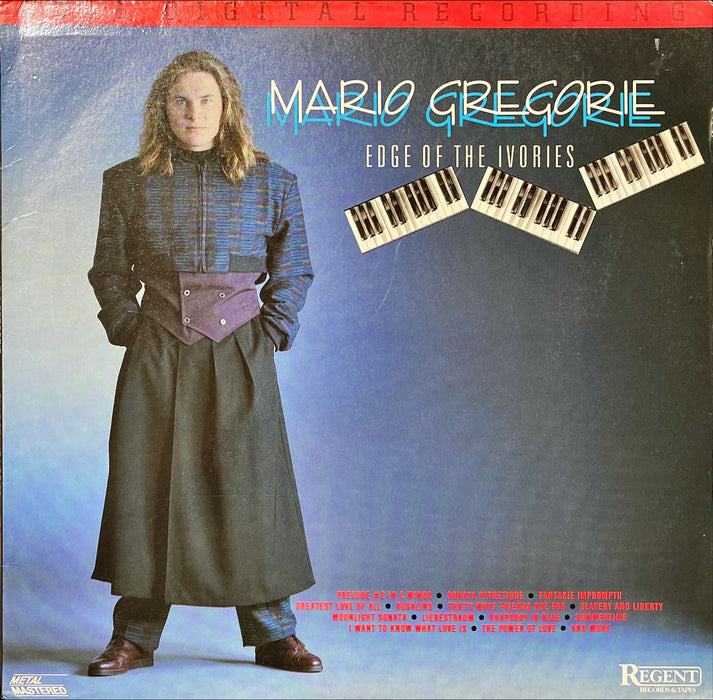 Mario Gregorie ‎- Edge Of The Ivories (Vinyl LP)