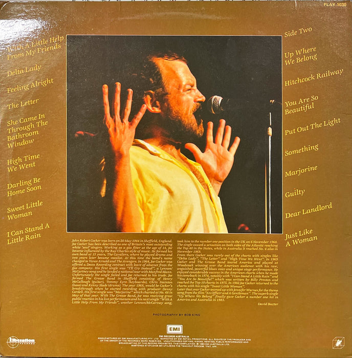 Joe Cocker ‎- The Best Of Joe Cocker (Vinyl LP)