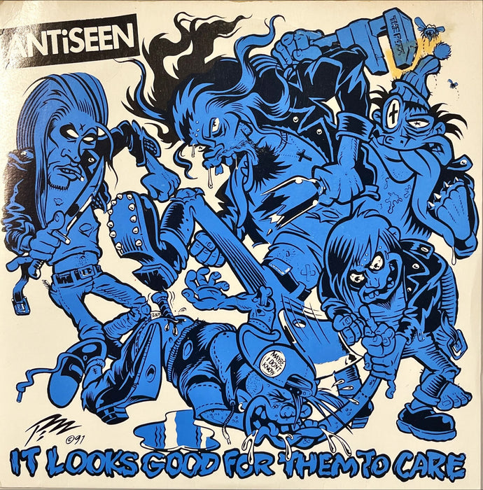 Antiseen - It Looks Good For Them To Care (7" Vinyl)