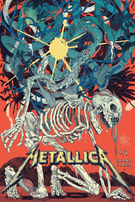 Metallica - Grand Forks Tour (Poster)