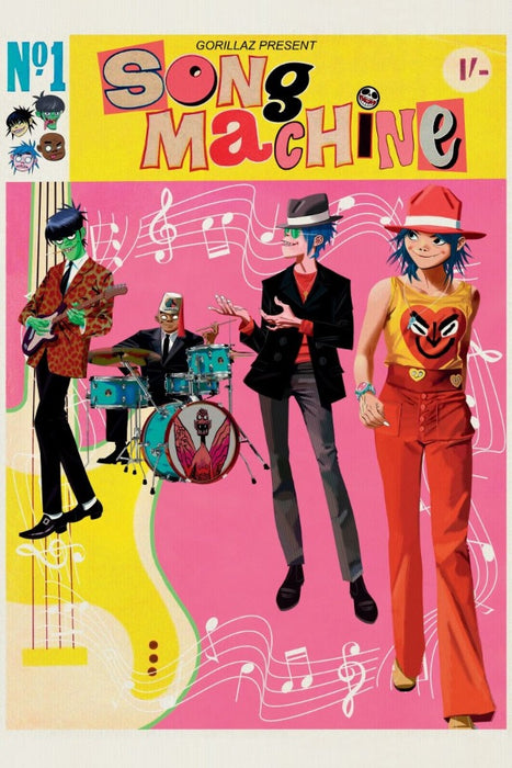 Gorillaz - Song Machine (Maxi Poster)