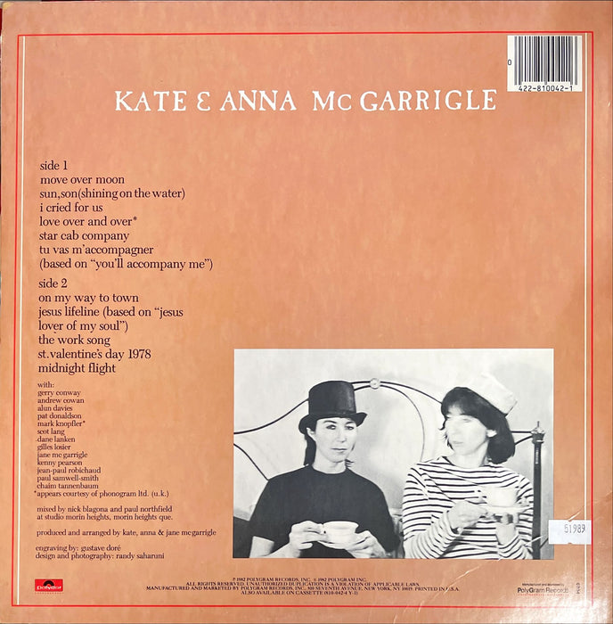 Kate & Anna McGarrigle - Love Over And Over (Vinyl LP)