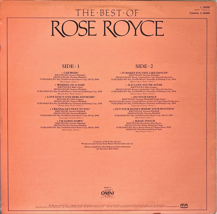 Rose Royce - The Best Of Rose Royce (Vinyl LP)