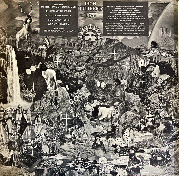 Iron Butterfly ‎- Live (Vinyl LP)