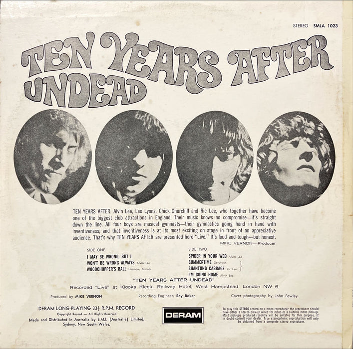 Ten Years After - Ten Years After Undead (Vinyl LP)