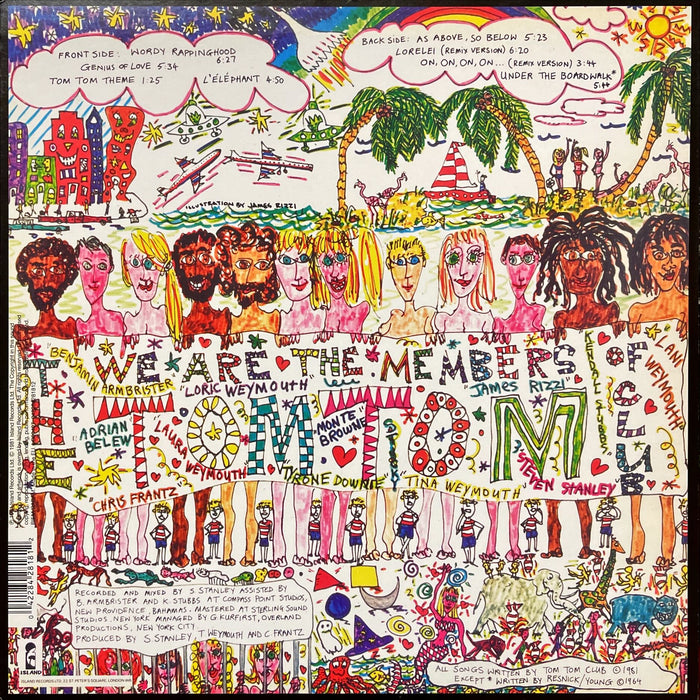 Tom Tom Club ‎- Tom Tom Club (Vinyl LP)