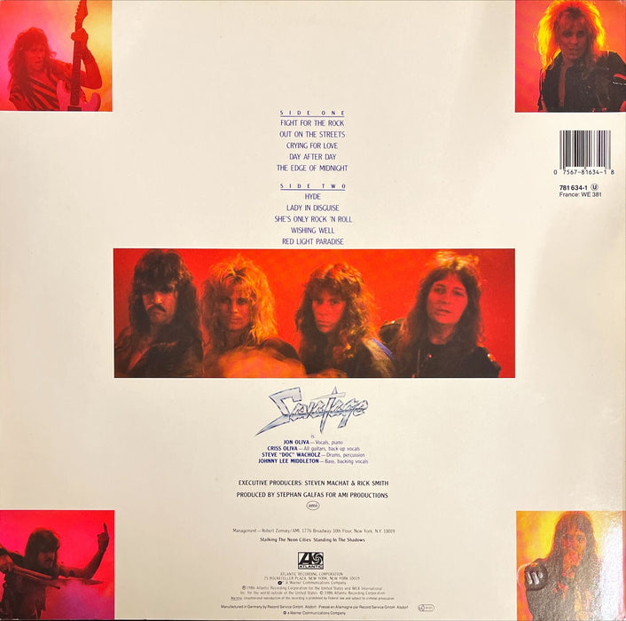 Savatage - Fight For The Rock (Vinyl LP)