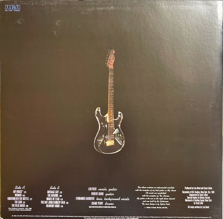 Lou Reed - The Blue Mask (Vinyl LP)