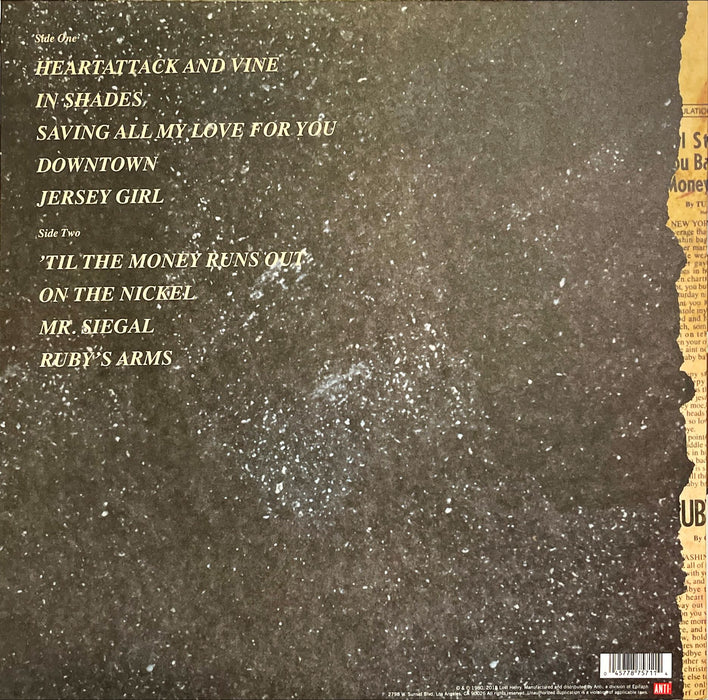 Tom Waits ‎- Heartattack And Vine (Vinyl LP)