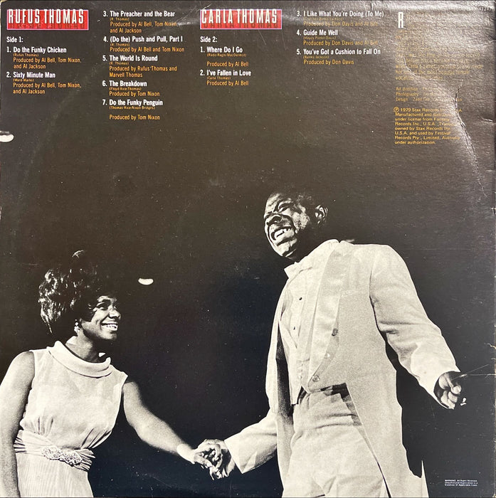Rufus Thomas & Carla Thomas - Chronicle: Their Greatest Stax Hits (Vinyl LP)