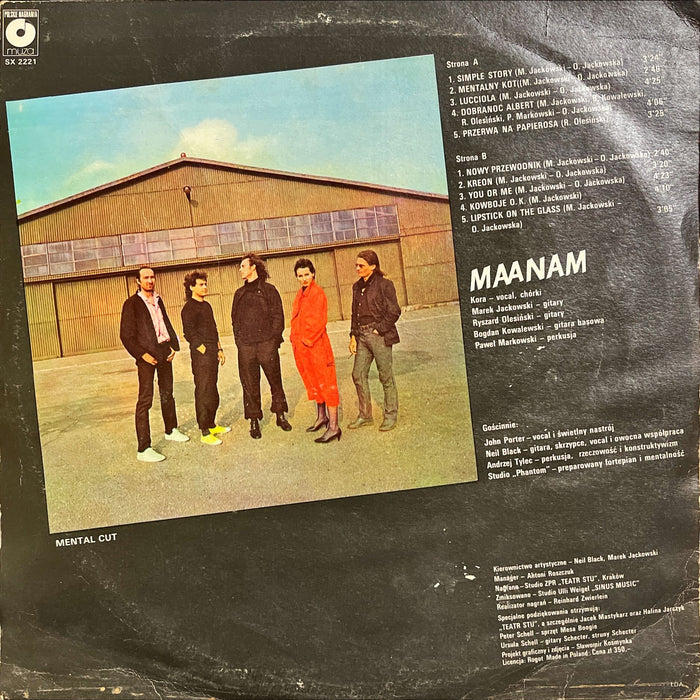 Maanam - Mental Cut (Vinyl LP)