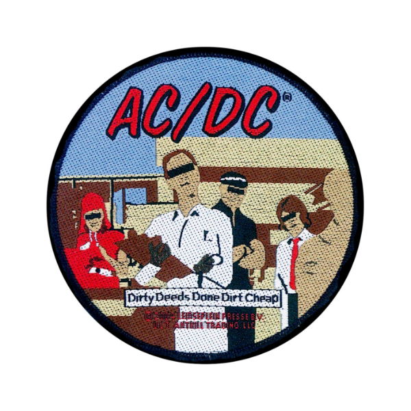AC/DC - Dirty Deeds (Sew-On Patch)