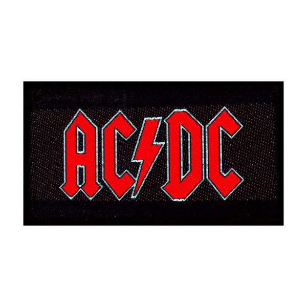 AC/DC - Red Logo (Sew-On Patch)