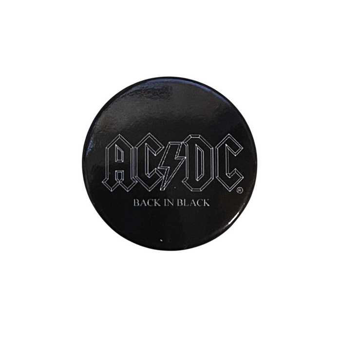 AC/DC - Back In Black (Button Badge)