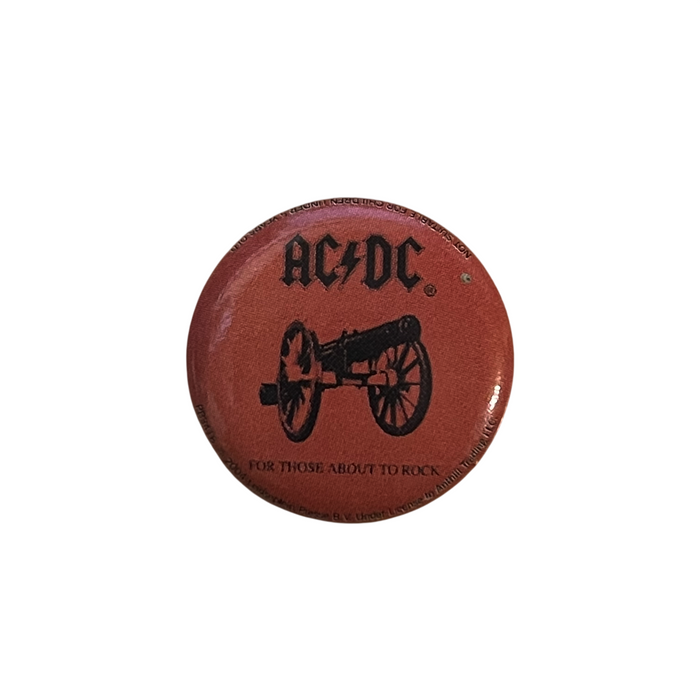 AC/DC - For Those About To Rock (We Salute You) (Button Badge)