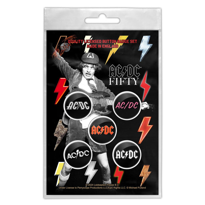 AC/DC - Bolt Array (Button Badge Set)